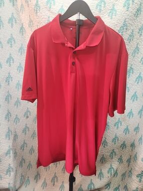Adidas Men’s Red Polo Shirt XL